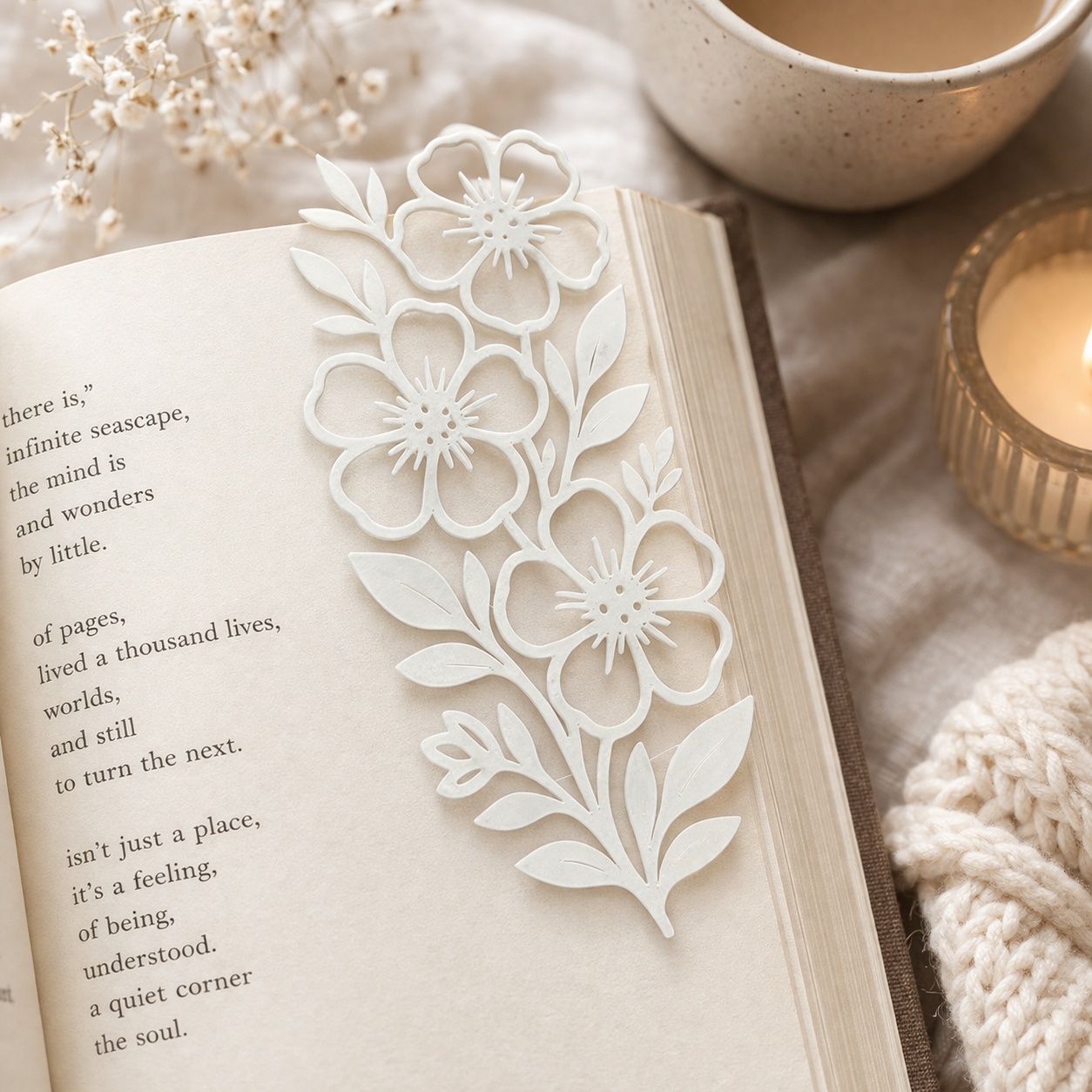 Floral Bookmark